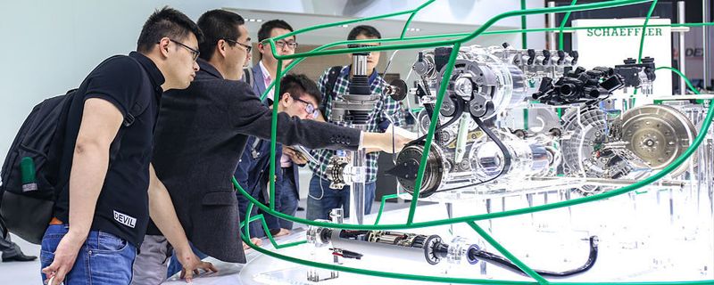 Die deutschen und internationalen Automobilzulieferer zeigten auf der Auto Shanghai 2017 große Präsenz.
