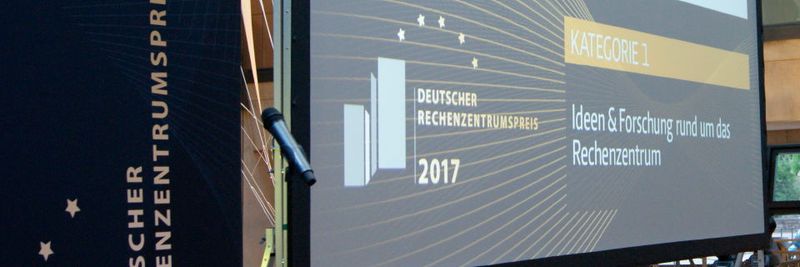 Am 25. April 2017 fand die Verleihung des Deutschen Rechenzentrumspreis statt. Hier sind die Gewinner.