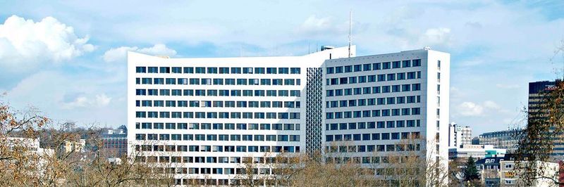 Außenansicht des hessischen Innenministeriums