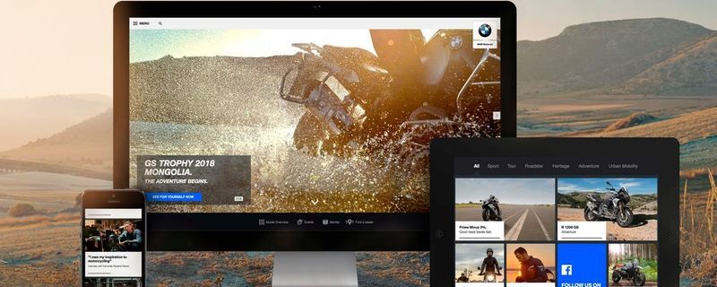 Schöne neue Online-Welt: BMW Motorrad hat mal wieder seine Homepage auf den neuesten Stand gebracht.