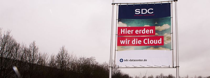 Ende dieses Jahres oder im Frühjahr 2018 wird der erste Bauabschnitt des neuen Spacenet-Rechenzentrums seinen Betrieb aufnehmen können.