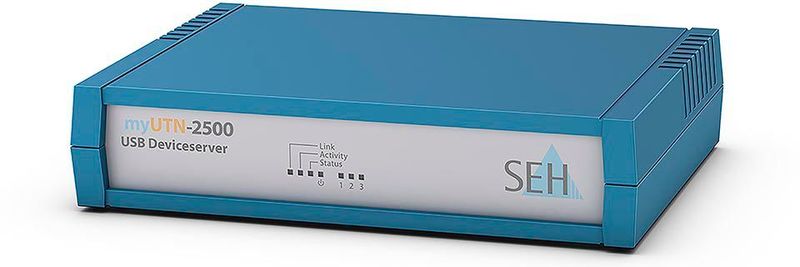 Mit dem USB-Deviceserver SEH myUTN-2500 soll sich nahezu jedes USB-Gerät ins Netzwerk einbinden lassen.