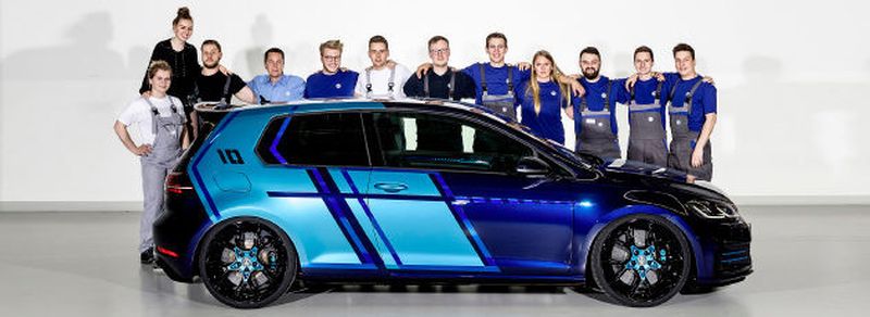 Ein ganz besonderer Golf GTI: Mit 312-kW-Hybridantrieb, präsentiert von Auszubildenden der Volkswagen AG