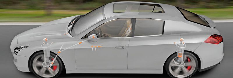 Auch im Automotivebereich gibt es zahlreiche Einsatzmöglichkeiten für die Kunststofflager.