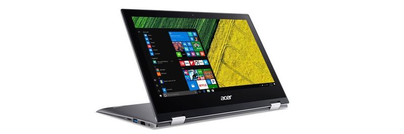 Komfortabel: die Convertible-Funktion des Acer Spin 1
