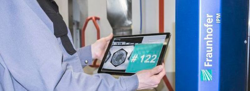 Das Fraunhofer IPM hat mit Track & Trace Fingerprint ein markerfreies System zur Rückverfolgung von Massenbauteilen entwickelt.