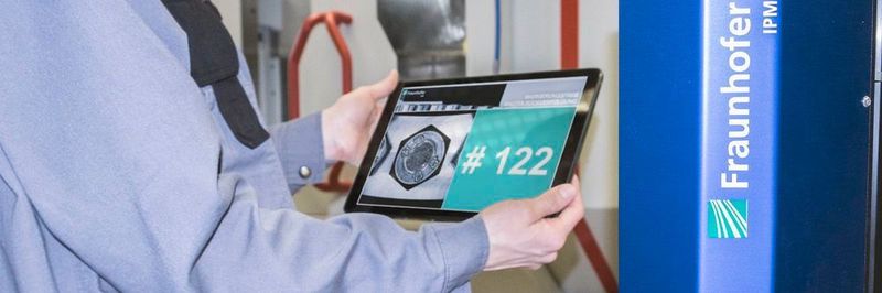 Das Fraunhofer IPM hat mit "Track & Trace Fingerprint" ein markerfreies System zur Rückverfolgung von Massenbauteilen entwickelt.