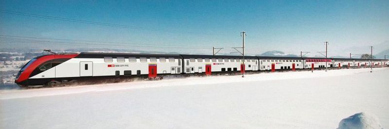 Bombardier hat 2010 von der SBB den Auftrag über 62 Doppestockzüge erhalten. Nun baut der Konzern in der Schweiz 650 Stellen ab.