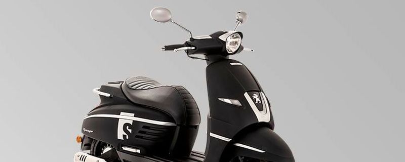 Peugeot Scooters bietet einen Gratis-Check für seine Rollermodelle an, im Bild der Django 50 S.