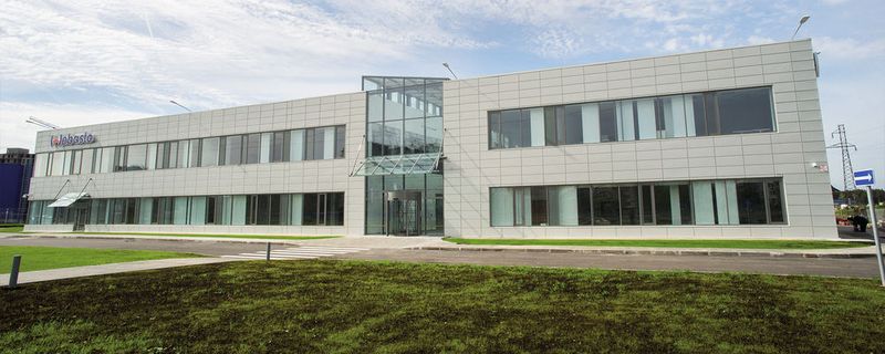Das neue Vertriebs- und Servicezentrum von Webasto in Russland (Lobnja, Oblast Moskau).