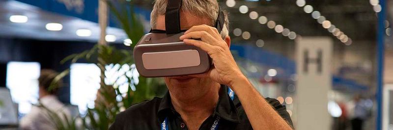 Nicht zuletzt konnten die Besucher der EPHJ-EPMT-SMT in virtuelle Welten eintauchen.