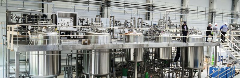 Module müssen nicht klein sein: Test eines Prozess-Skid für eine europäische Pharma-Firma in Salzburg.