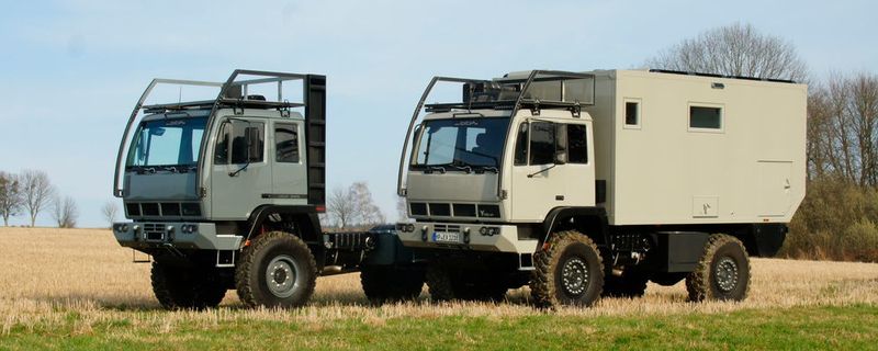 Ein Steyr 12M18 dient Offroad-Fan Stefan Pfeifer als Basis für das wahrscheinlich ultimative Globetrotter-Mobil.