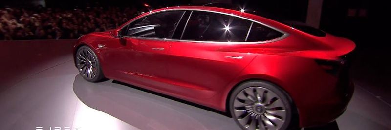 Tesla Model 3: 2016 baute Tesla rund 84 000 Autos, 2018 sollen es bereits 500 000 sein