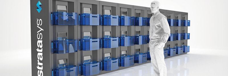 Der Stratasys Continuous Build 3D Demonstrator kann leicht erweitert werden und so steigenden Fertigungsanforderungen gerecht werden.