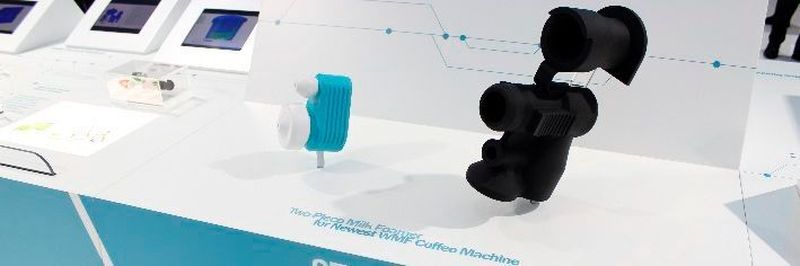 Die kundenspezifischen Formteile von Trelleborg für Dampfdüse und Schäumer spielen eine zentrale Rolle für die Funktionsfähigkeit des Milchsystems im Kaffeevollautomaten WMF 1100 S.