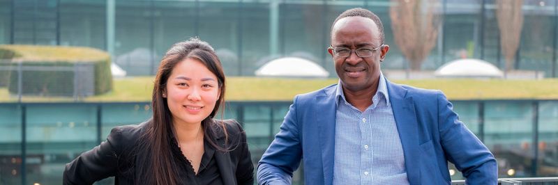 Elaine Tan, COO, und Amadou Diallo, CEO, stellen die DHL-Tochter Saloodo in unserem Interview vor.