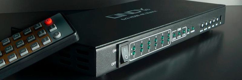 Lindys 6x2 HDMI-Switch soll Ultra-HD-Auflösungen bis 4K, 1080p und 3D unterstützen und unabhängig zwischen sechs Ein- und zwei Ausgängen umschalten können.