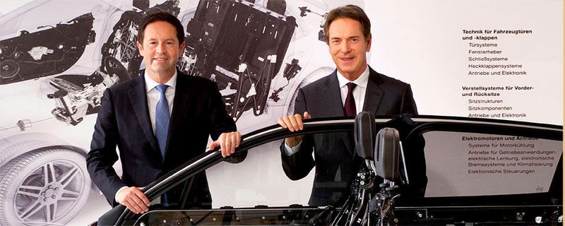 Verfolgen ehrgeizige Ziele bei Brose: Gründerenkel und Vorsitzender der Gesellschafter-versammlung Michael Stoschek (rechts) und Jürgen Otto, Vorsitzender der Brose-Geschäftsführung.