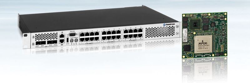 Die Switches und Core-Module überstehen auch heftigere Temperaturen, Vibrationen oder Stöße.