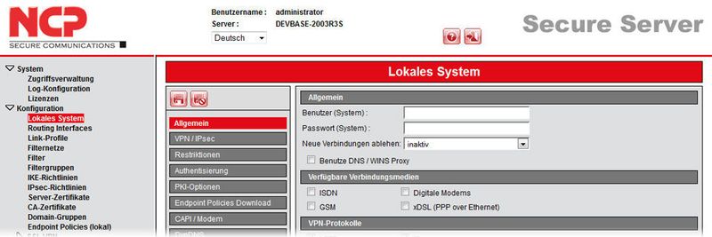 Der NCP Secure Enterprise VPN Server 11 bewältigt auch viele gleichzeitige Verbindungen bei hohem Durchsatz.