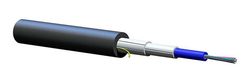Die gelfreien Corning-Glasfaserkabel haben den Vorteil, dass beim Verlegen weniger Abfall entsteht, der brennende Tropfen verursachen und Rauch entwickeln könnte.