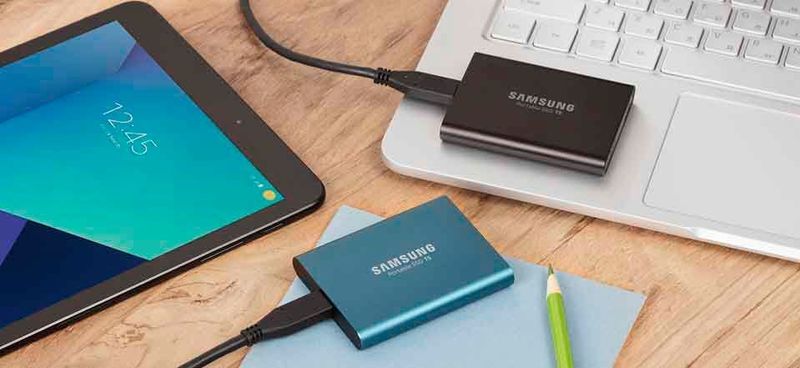 So schnell wie eine interne SSD verspricht Samsung für seine portable SSD T5.