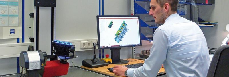 Mit der Streifenlichtmessung schließt Weiss den Kreis der digitalen Produktentstehung: von der CAD-Zeichnung über das einbaufertige Kunststoff-Spritzgussteil bis zurück zum CAD-Datensatz.