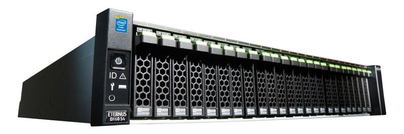 Auf bis zu 4.055 TB Speicherkapazität lassen sich die Eternus-DX-S4-Systeme von Fujitsu skalieren. Sie sind für kleinere und mittlere Unternehmen bestimmt.