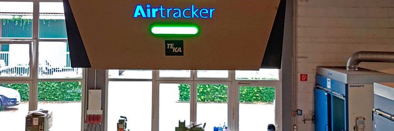 Für mehr Sicherheit: Der Airtracker misst, reguliert und dokumentiert Parameter wie die Raumluftqualität.