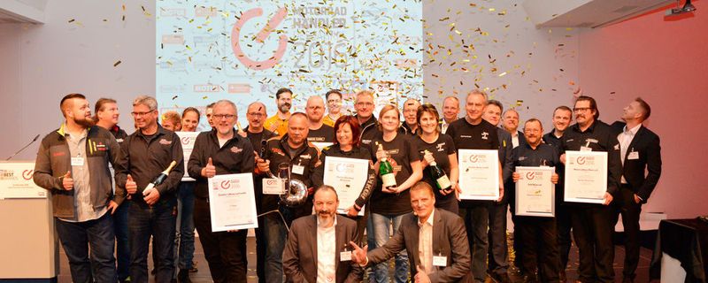 Die Gewinner des »bike und business«-Awards »Motorradhändler des Jahres« aus dem vergangenen Jahr!