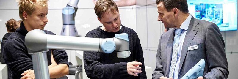 Universal Robots aus dem dänischen Odense gehört mit seinen Leichtbauarmen zu den Pionieren der kollaborativen Robotertechnik.