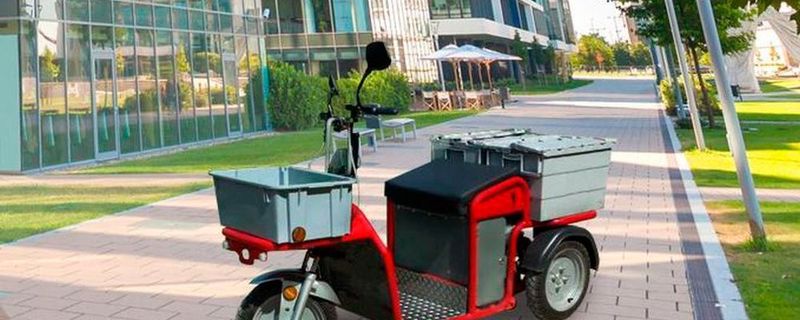 Ökonomisch, ökologisch und vor allem leise: Die E-Transportroller sollen das Transportwesen innerhalb eines Betriebs angenehmer gestalten.