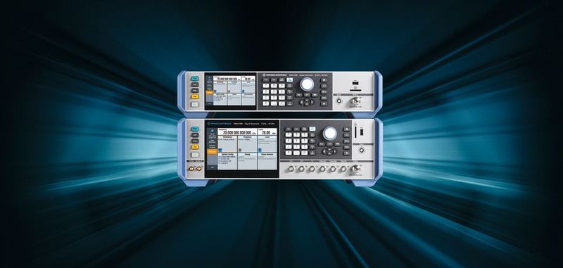 Analoger Signalgenerator: Der R&S SMA100B erzeugt Mikrowellensignale bis 20 GHz. Der störende Einfluss durch den Generator selbst ist nicht mehr vorhanden.