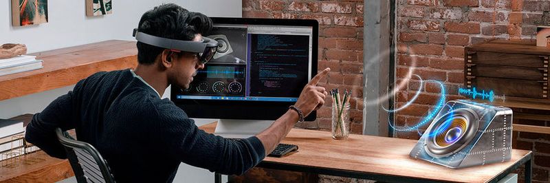 Für eine umfassende Mixed-Reality-Erfahrung lässt sich Microsoft HoloLens mit anderen Wearables kombinieren.