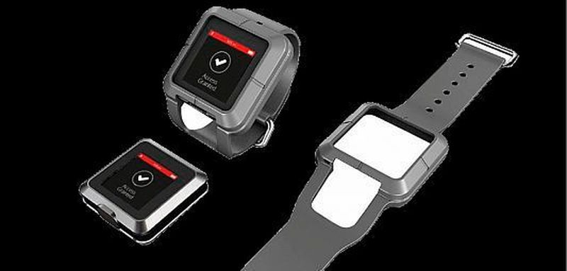 TurboMate E1: Das kompakte, robuste Gehäuse der IoT Watch bietet rundum IP67-Schutz