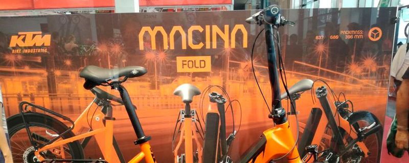 Augeräumte Optik, gute Alltagsausstattung: Das neue KTM Macina Fold.