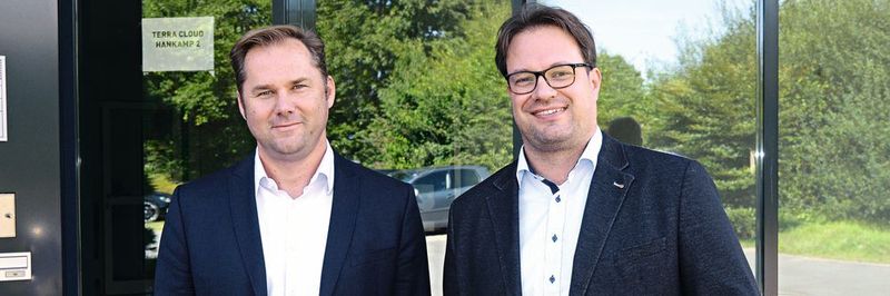 Marc Hurrelmann (r.), Geschäftsführer bei Midland IT, und Terra-Cloud-Chef Martin Klein verbindet die gleiche As-a-Service-Philosophie.