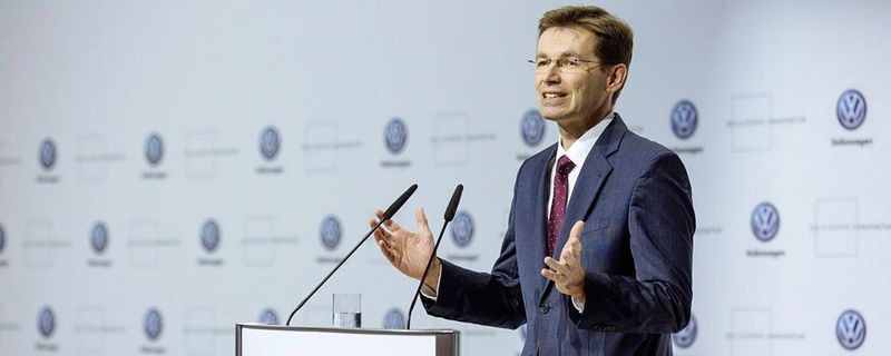 Dr. Frank Welsch ist Entwicklungschef bei Volkswagen.
