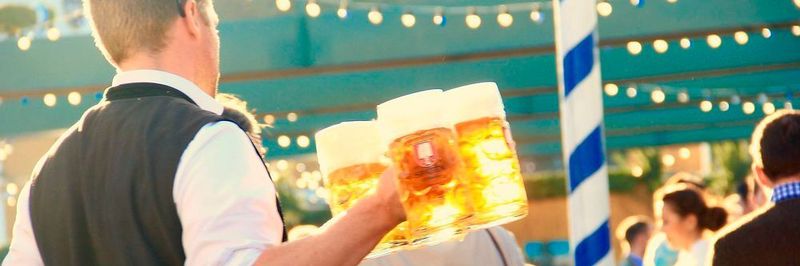 Jedes Jahr fließen über sieben Millionen Liter Bier durch die Kehlen der Oktoberfestbesucher.