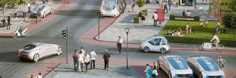Bosch und Daimler entwickeln gemeinsam das vollautomatisierte und fahrerlose Fahren. Die Projektarbeit zielt vor allem auf die serienreife Entwicklung eines Fahrsystems, damit Autos in der Stadt autonom fahren können.