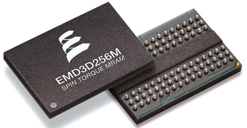 256 MBit DDR3 ST-MRAM im Standard-BGA-Gehäuse: Fortschritte bei der MRAM-Technologie ermöglichen eine neue Speicherklasse, die sich wie nicht-flüchtiges DRAM verhält.