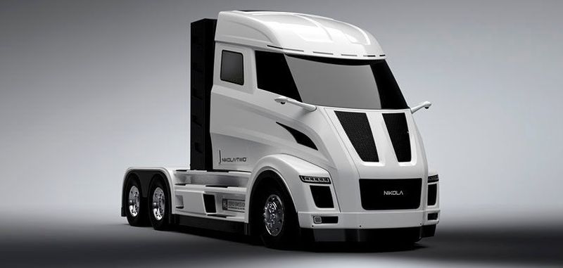 Bosch liefert die Technik für den elektrischen Lkw „Nikola Two“ des US-Start-ups Nikola Motors.