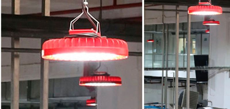 Hallenbeleuchtung: Im industriellen Umfeld kommen verstärkt Hochstrom-LEDs zum Einsatz. Für sie sind aktiv gesteuerte Netzteile notwendig, damit die LEDs zuverlässig arbeiten.