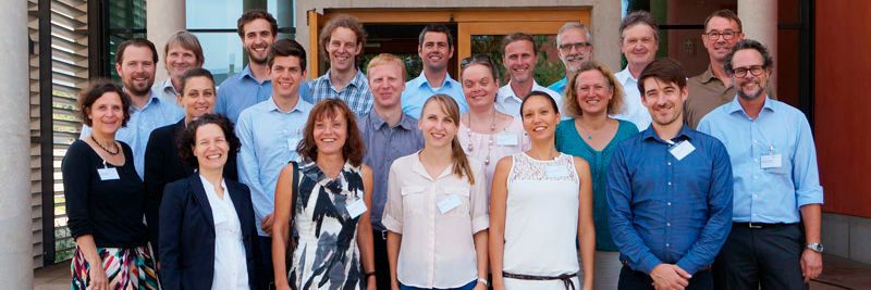 Die Projektpartner beim Kick-Off-Meeting in Freiburg im August 2017