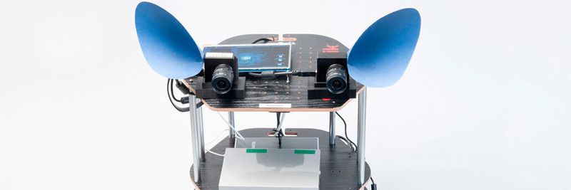 Ninja Turtle heißt der Roboter, der mit neuro-morphen Algorithmen ausgestattet in der Universität Ulm getestet wird. Die Algorithmen sind der menschlichen Wahrnehmung und Kognition nachempfunden.