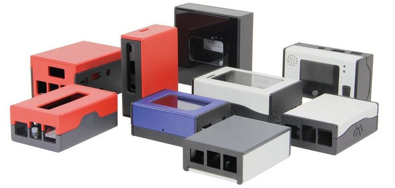 Spezialgehäuse: für Mini-PC-Platinen wie Raspberry Pi