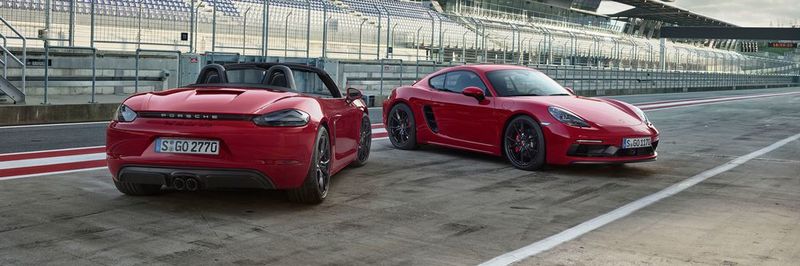 Porsche baut seine Mittelmotorfamilie um den 718 Boxster GTS und 718 Cayman GTS aus.