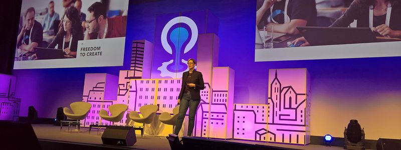 „50 Prozent mehr Besucher als 2016 in Frankfurt“, Cloud-Foundry-CEO Abby Kearns eröffnet die Veranstaltung