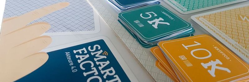 Das Spiel Akteure 4.0 ist bewusst "analog" gehalten und funktioniert wie ein Kartenspiel.